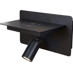 Ace vegglampe med trådløs lading USB A og C
