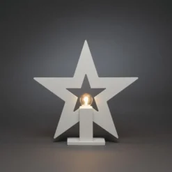 Adventsstjerne på fot 35 cm