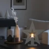 Adventsstjerne på fot 35 cm