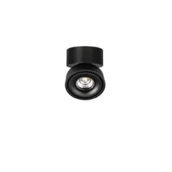 Aim Spot Single Tak/Veggspot 13W dimbar 2700k - Svart