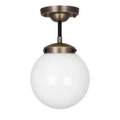 Ally Plafond IP44 - Antikk messing