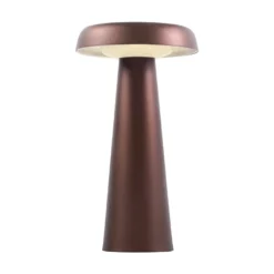 Arcello Bordlampe oppladbar inne og utendørsbruk IP54 - Brun messingfarge