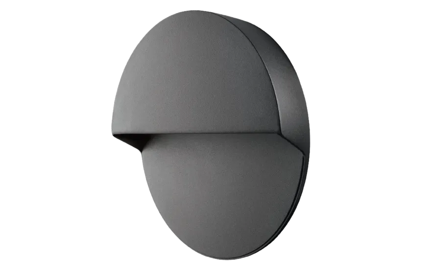 Arlon round vegglampe utendørs 10W 3000 Kelvin IK10 IP65 - Dimbar