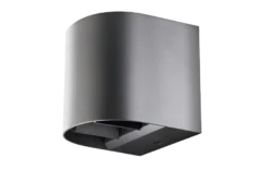 Artes round vegglampe opp/ned utendørs IP65 8W 3000K Dimbar