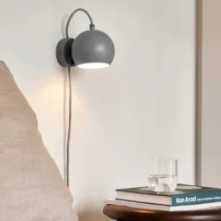 Ball vegglampe Ø12 cm