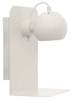 Ball vegglampe m/USB