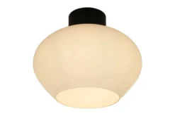 Bell taklampe 35 cm - Svart/Opal