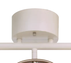Bow taklampe - Hvit/Brun