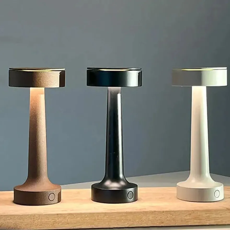Buddy bærbar bordlampe oppladbar 4W 3000 Kelvin
