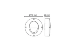 Callisto Wall 4W LED spot