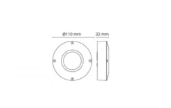 Callisto 4W LED spot, grafitt