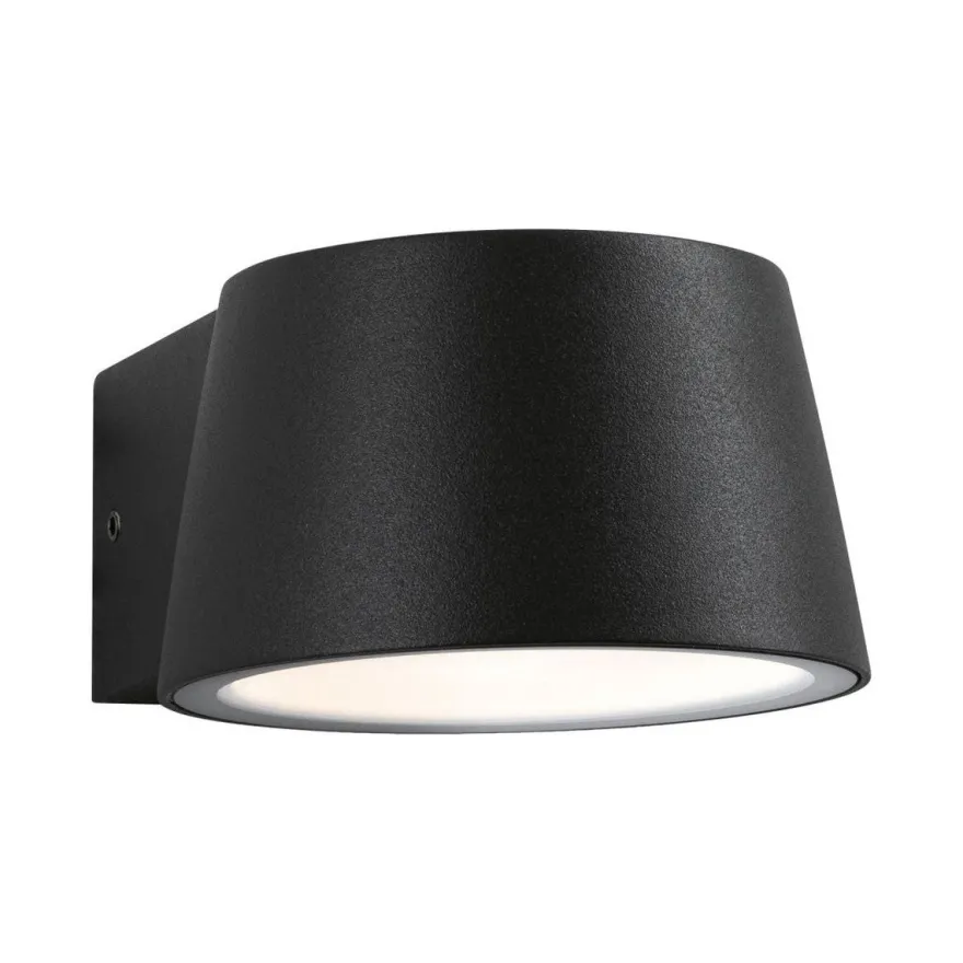 Capea vegglampe utendørs IP44 6W 3000 Kelvin
