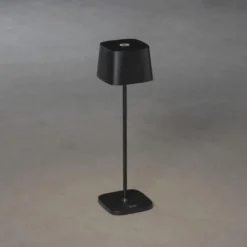 Capri bordlampe oppladbar utendørs IP54 - Svart