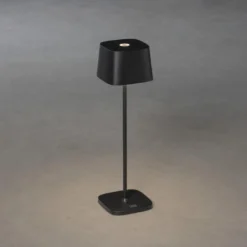 Capri bordlampe oppladbar utendørs IP54 - Svart