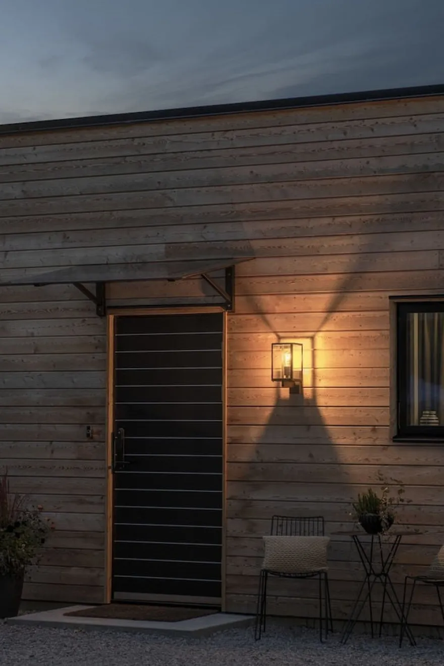 Carpi vegglampe opp eller ned IP44 - Svart