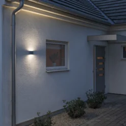 Chieri vegglampe 2x3W LED - Mørk grå