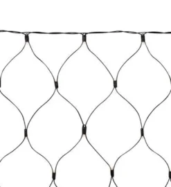 Chrissline lysnett 100 lys 2 x 1,7 meter extra - Varmhvit - Hvit