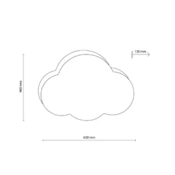 Cloud tak/vegglampe