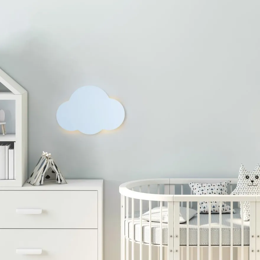 Cloud vegglampe