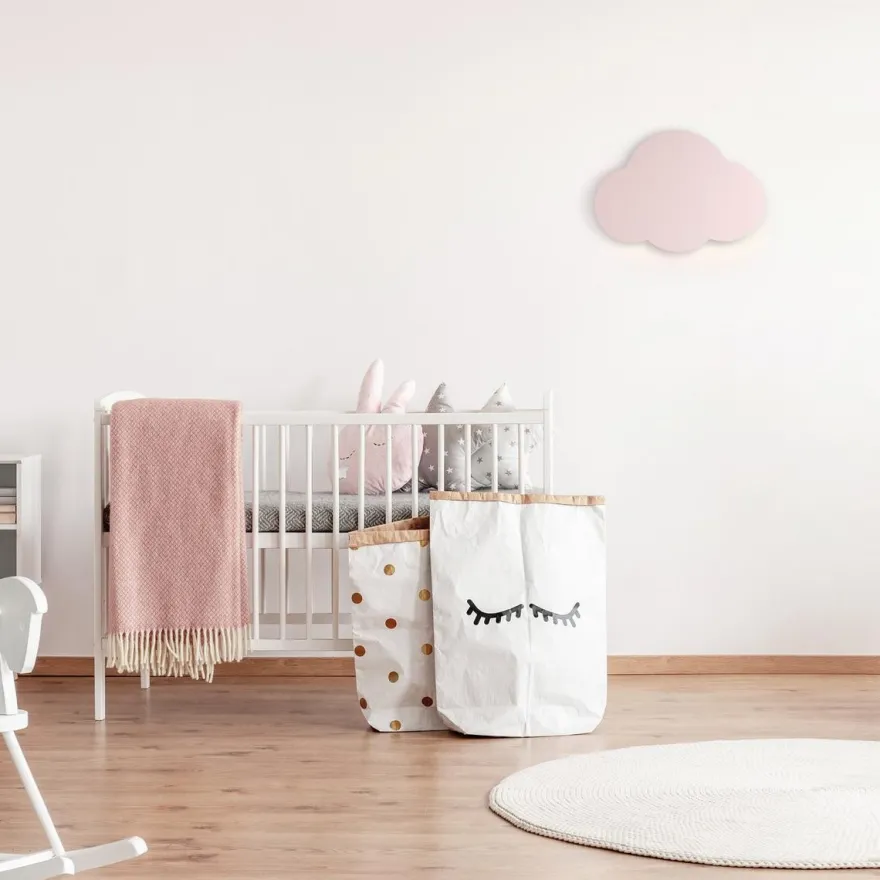 Cloud vegglampe