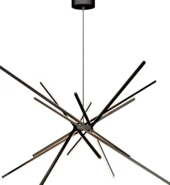 Cluster takpendel 50W Dimbar - Svart