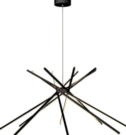 Cluster takpendel 50W Dimbar - Svart