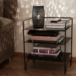 Colby bordlampe - Svart