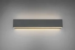 Concha vegglampe - Antrasitt