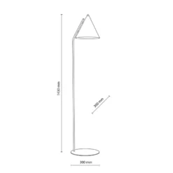 Cono gulvlampe