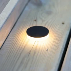 Decklight 3w 60mm - Garden 24 - Svart