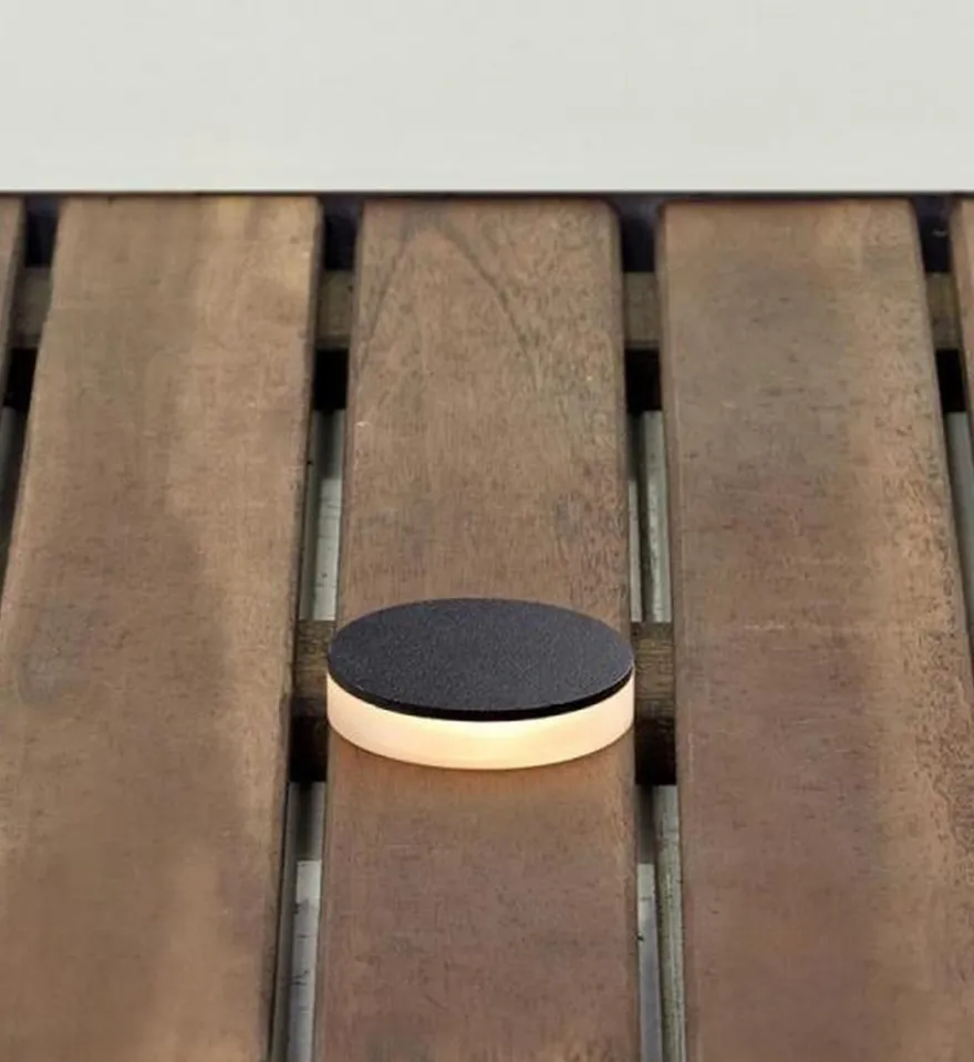 Decklight 3w 60mm - Garden 24 - Svart