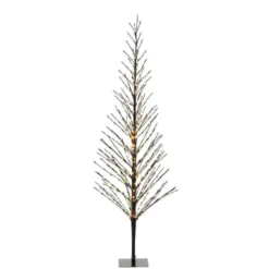 Dekorasjonstre 210 cm med 504 LED amber farget IP44 utendørs