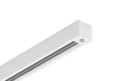 Designline Tube komplett 1,9 meter spotskinne med 3 spotter GU10 - Hvit