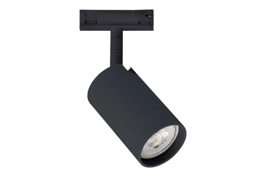Designline Tube komplett 1.9 meter spotskinne med 5 spotter GU10 - Svart