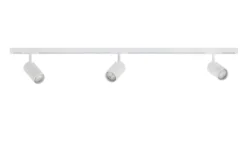 Designline Tube komplett 1 meter spotskinne med 3 spotter GU10 - Hvit