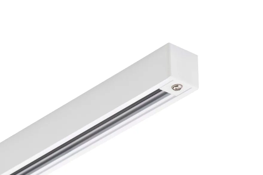 Designline Tube komplett 1,9 meter spotskinne med 4 spotter GU10 - Hvit