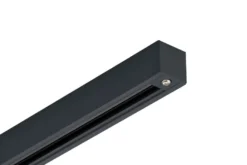 Designline Tube Pro komplett 1.9 meter spotskinne med 3 spotter GU10 - Svart/Messing