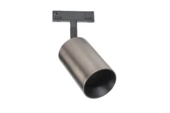Designline Tube Pro komplett 1.9 meter spotskinne med 5 spotter GU10 - Svart/Titanium