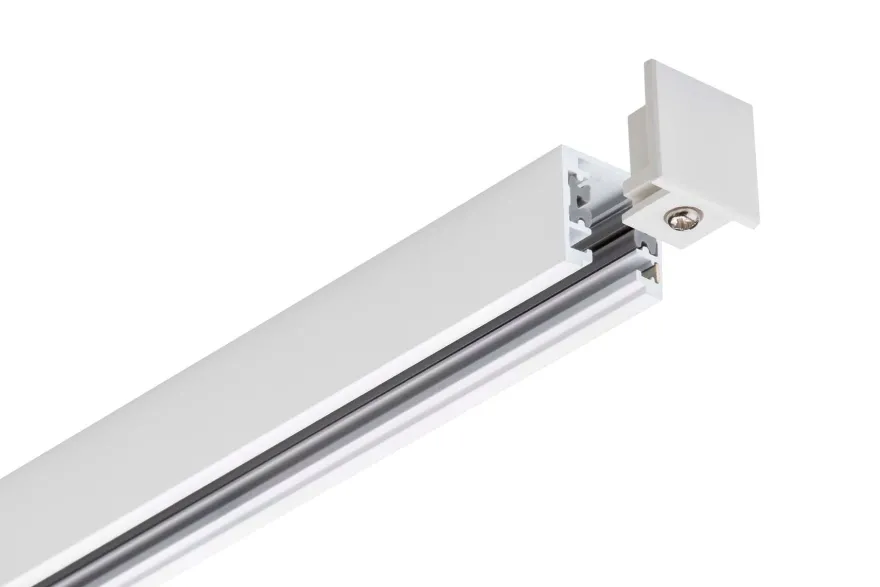 Designline Tube Pro komplett 1,9 meter spotskinne med 4 spotter GU10 - Hvit