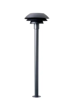 DL31 utendørs stolpe 100 cm IP44 - Svart