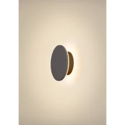 D-ring 16 cm vegglampe utendørs 7,5W 2700/3000 kelvin IP65 - dimbar