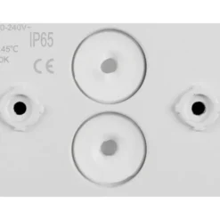 D-ring 25 cm vegglampe utendørs 15W 2700/3000 kelvin IP65 - dimbar