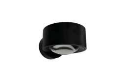 Easy Lens vegglampe opp/ned 14,5W 1800-2700 Kelvin dimtowarm - Svart