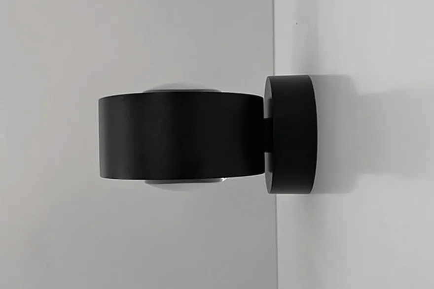 Easy Lens vegglampe opp/ned 14,5W 1800-2700 Kelvin dimtowarm - Svart