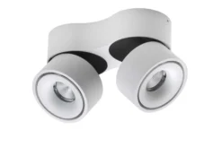Easy W2100 Double takspot 2x10W 2700K Dimbar - Hvit
