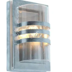 Ekeberg vegglampe - Galvanisert stål, liten