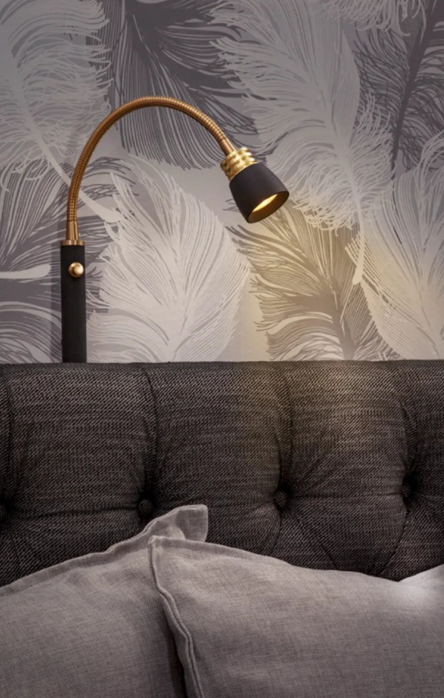 Eketorp vegglampe 1 lys