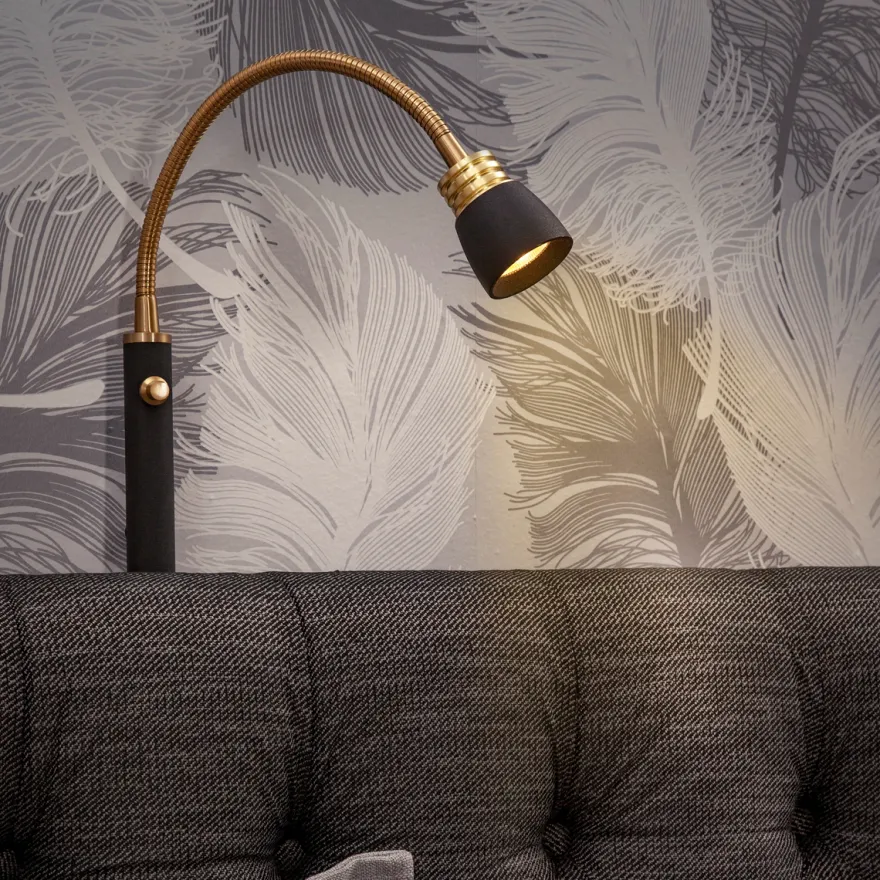Eketorp vegglampe 1 lys