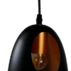 Elda takpendel 16 cm - Svart/Kobber