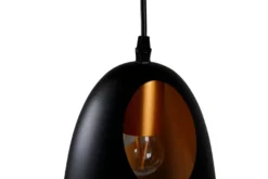 Elda takpendel 16 cm - Svart/Kobber